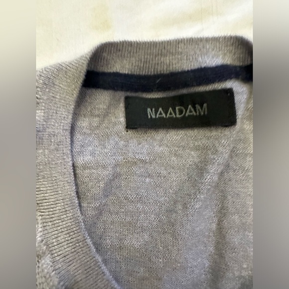 NAADAM 1/4 button up, pullover sweater - Picture 2 of 4